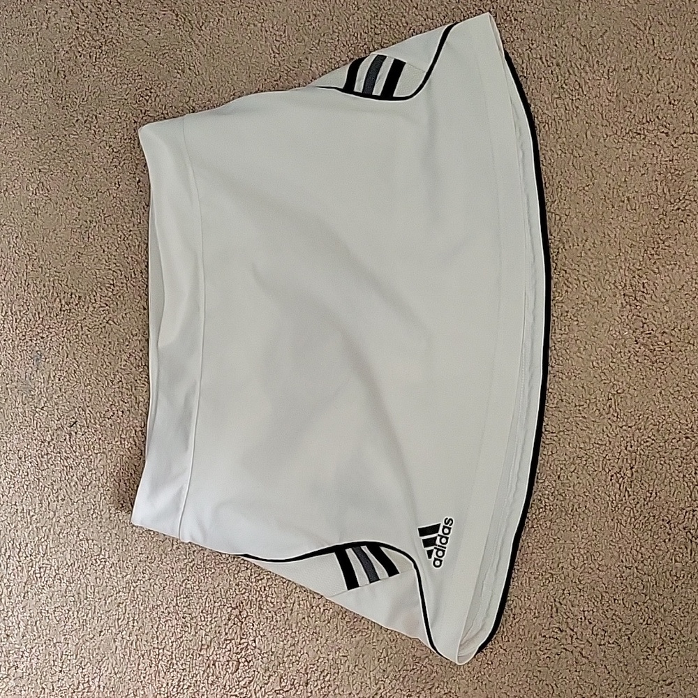 White Adidas Athletic Skirt